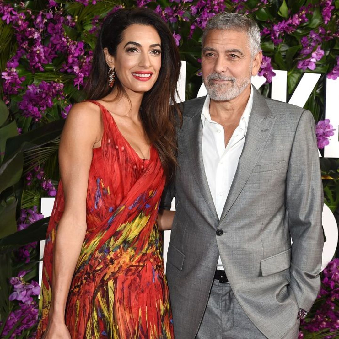 Amal Clooney's latest vintage red carpet moment was elegance personified