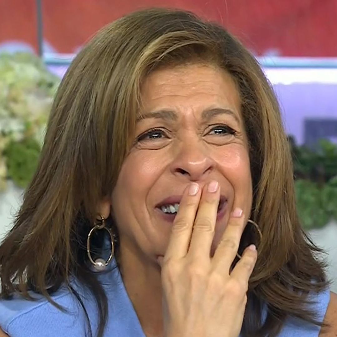 Hoda Kotb in tears live on air as Today co-stars surprise her with touching tribute