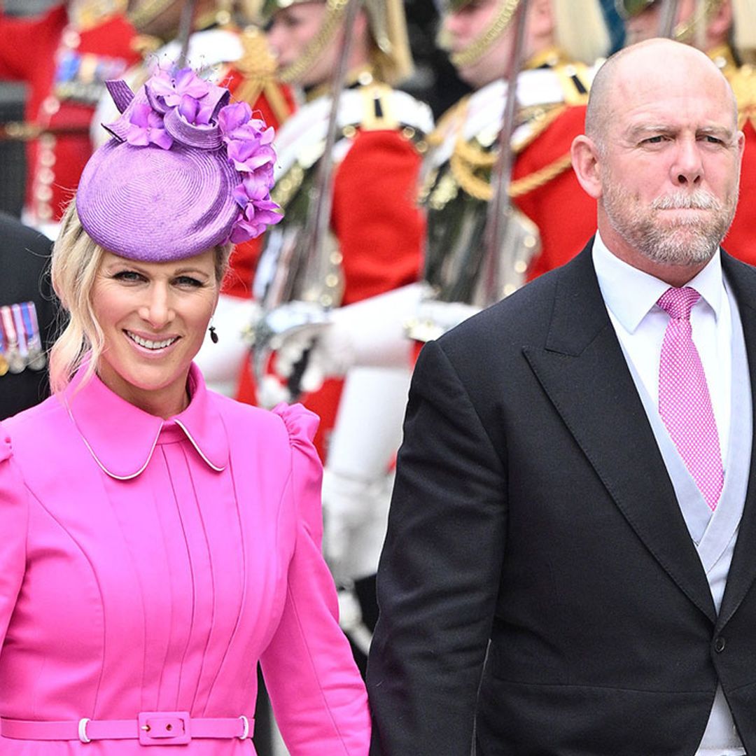 Zara Tindall amazes in most incredible hot pink dress at Jubilee thanksgiving service