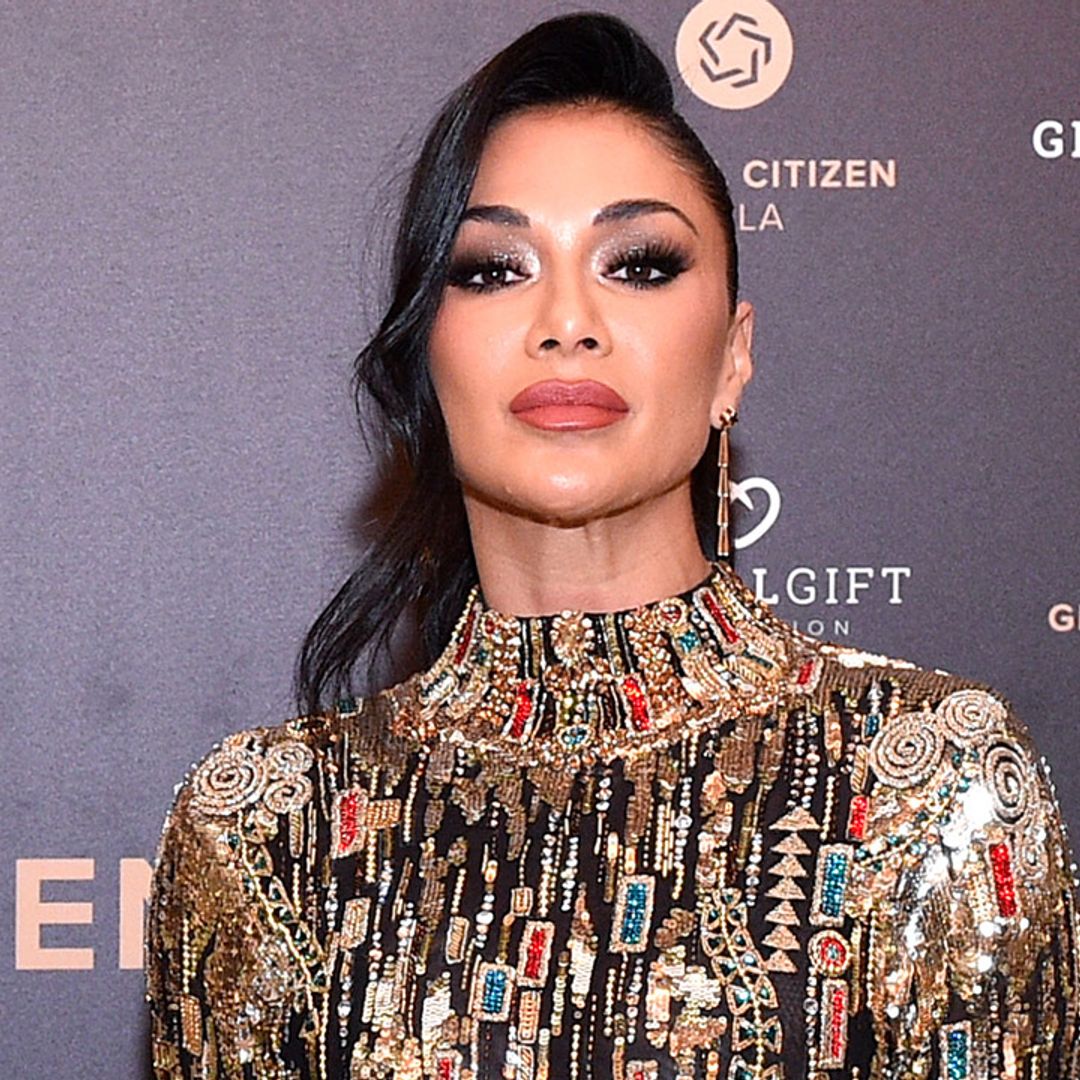 Nicole Scherzinger wows in bodycon sparkles with positive message for fans