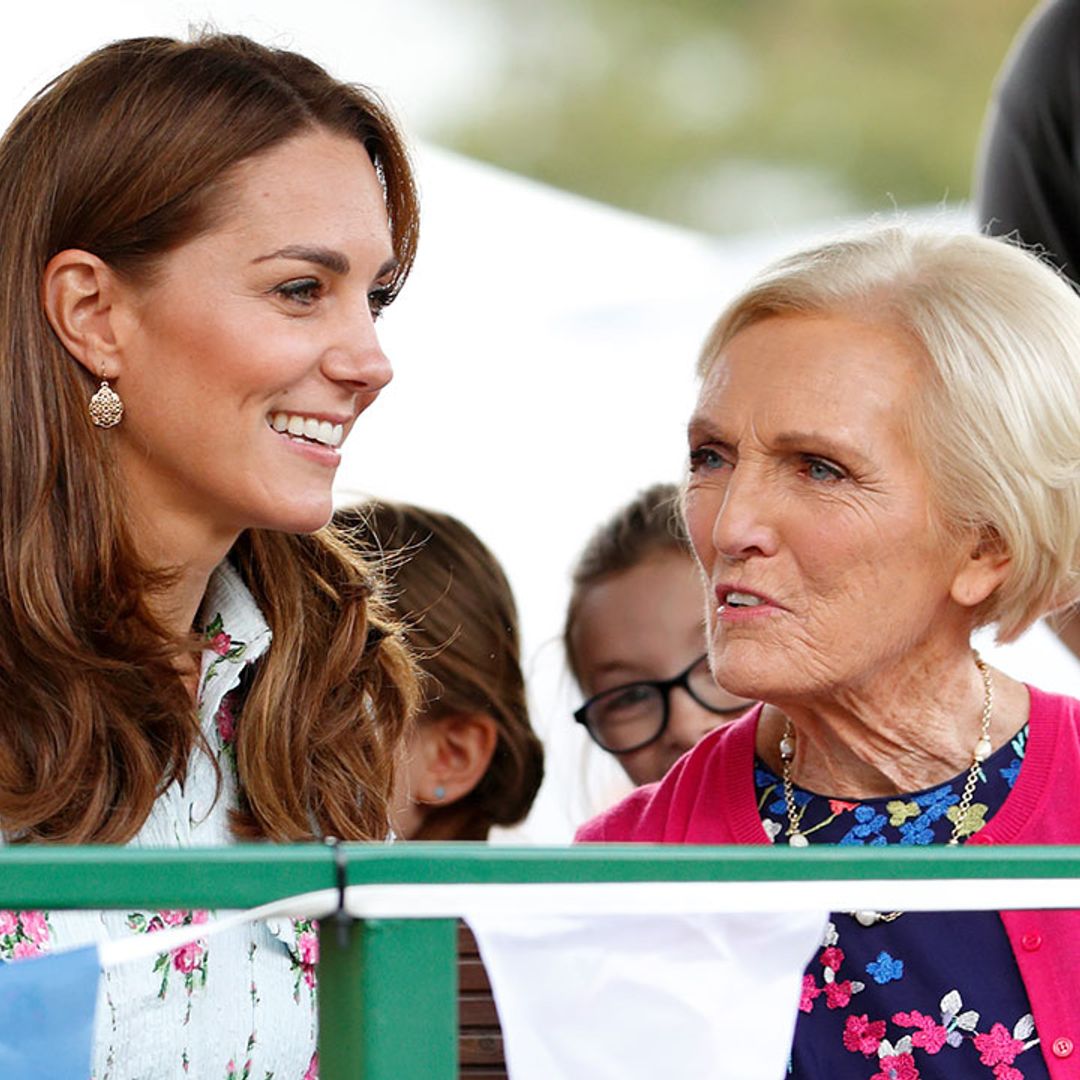 Mary Berry praises Kate Middleton's 'remarkable' skills as she's awarded damehood