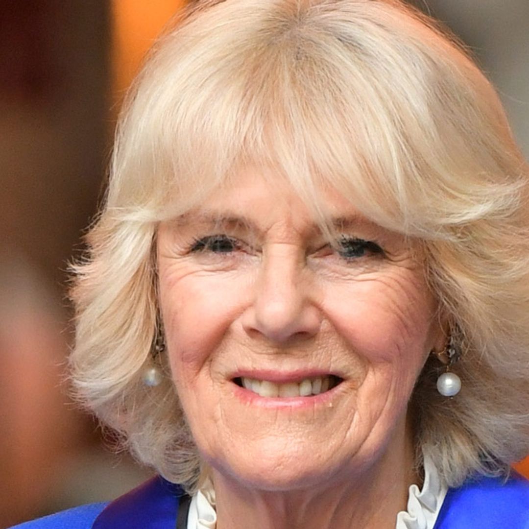 Duchess of Cornwall dazzles fans in a dreamy bright blue dress and knee-high boots