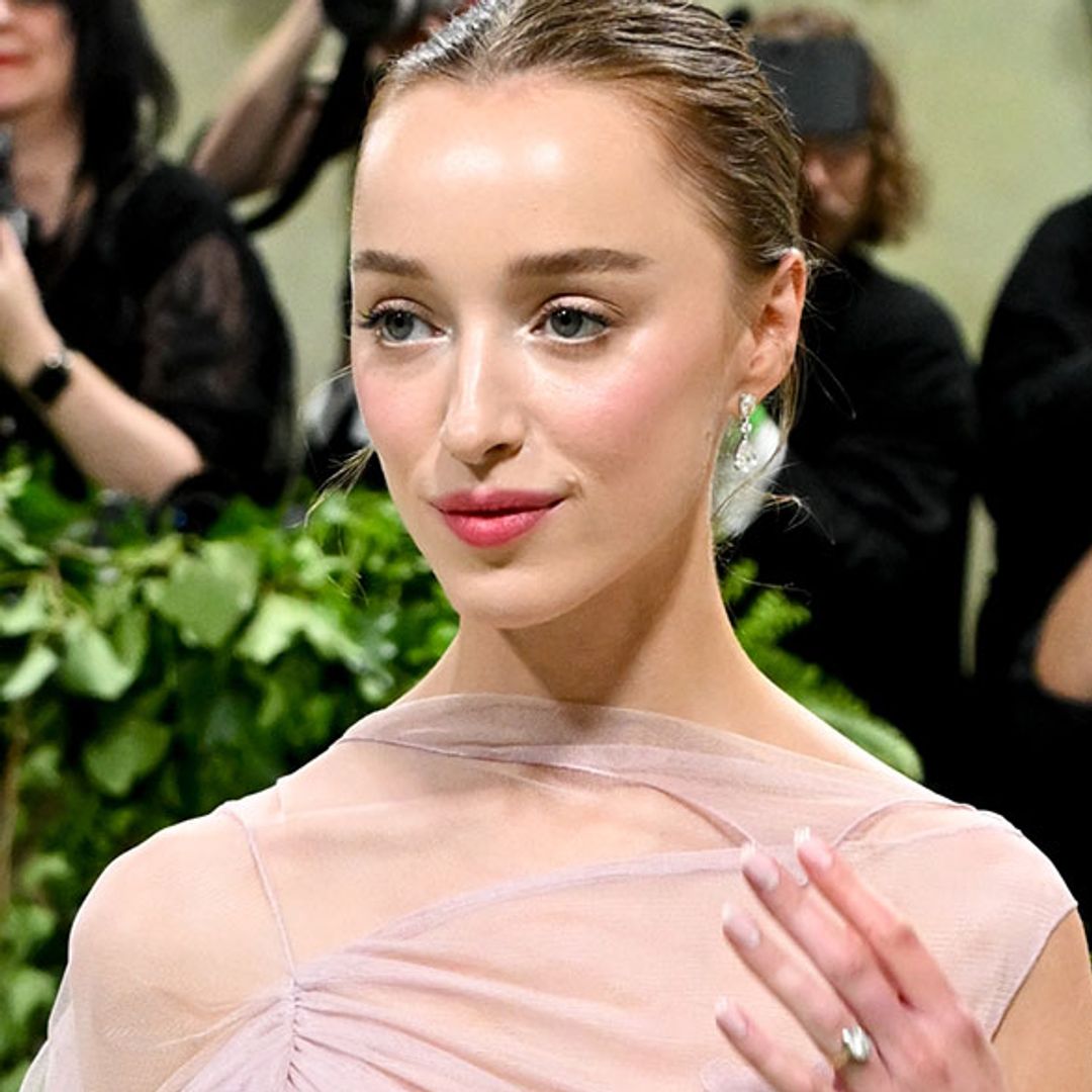 Phoebe Dynevor's mum Sally seemingly addresses engagement reports with adorable photo of loved-up couple