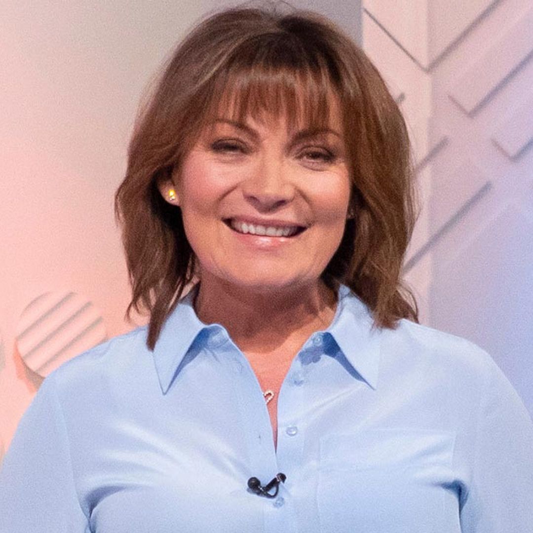 Lorraine Kelly’s baby blue work dress is very Kate Middleton, don’t you think?