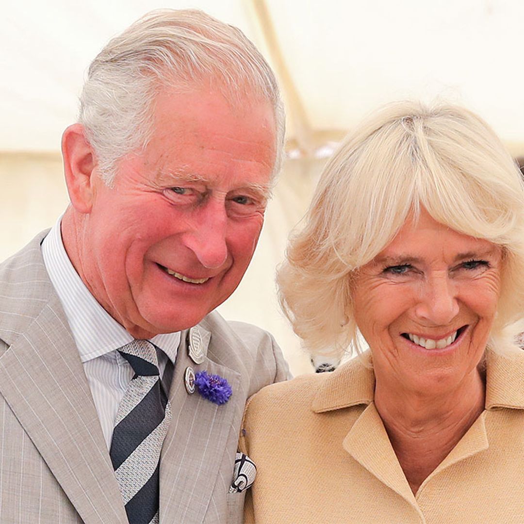 The Duchess of Cornwall wows in Burberry and polka-dots