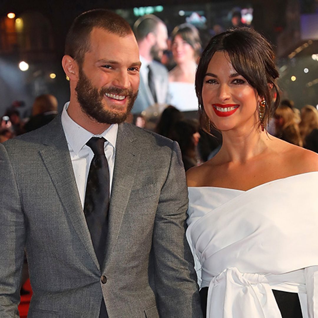 Jamie Dornan makes rare appearance with wife Amelia Warner at Fifty Shades premiere