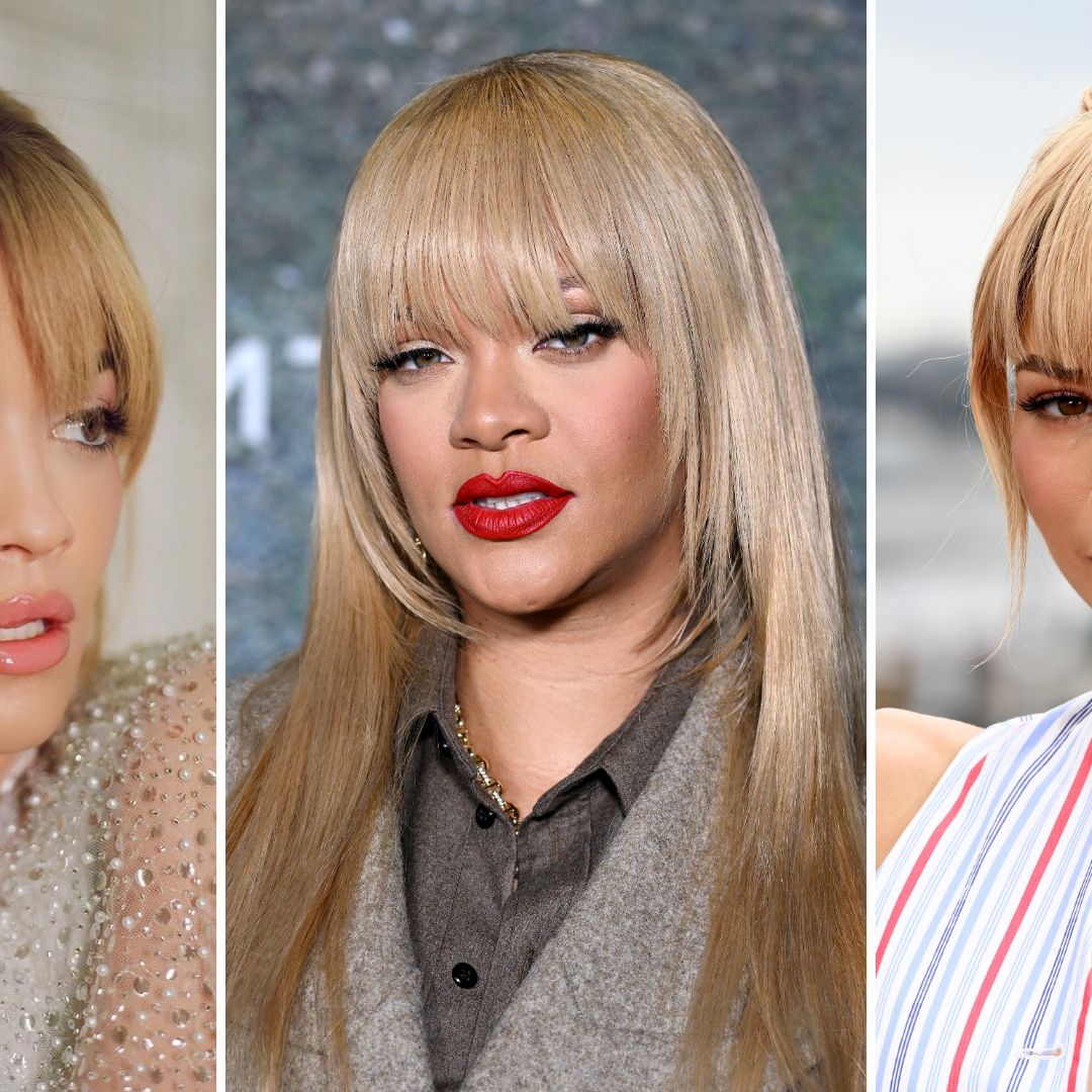 Buttercup blonde fringes are spring 2024's hottest hair trend