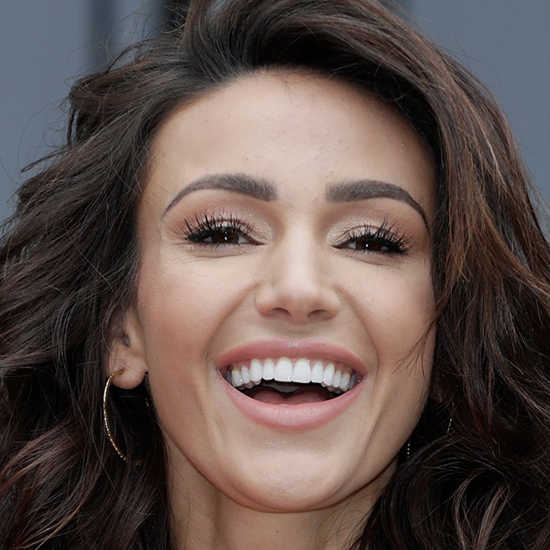 Michelle Keegan glams up in leather trousers and we're obsessed