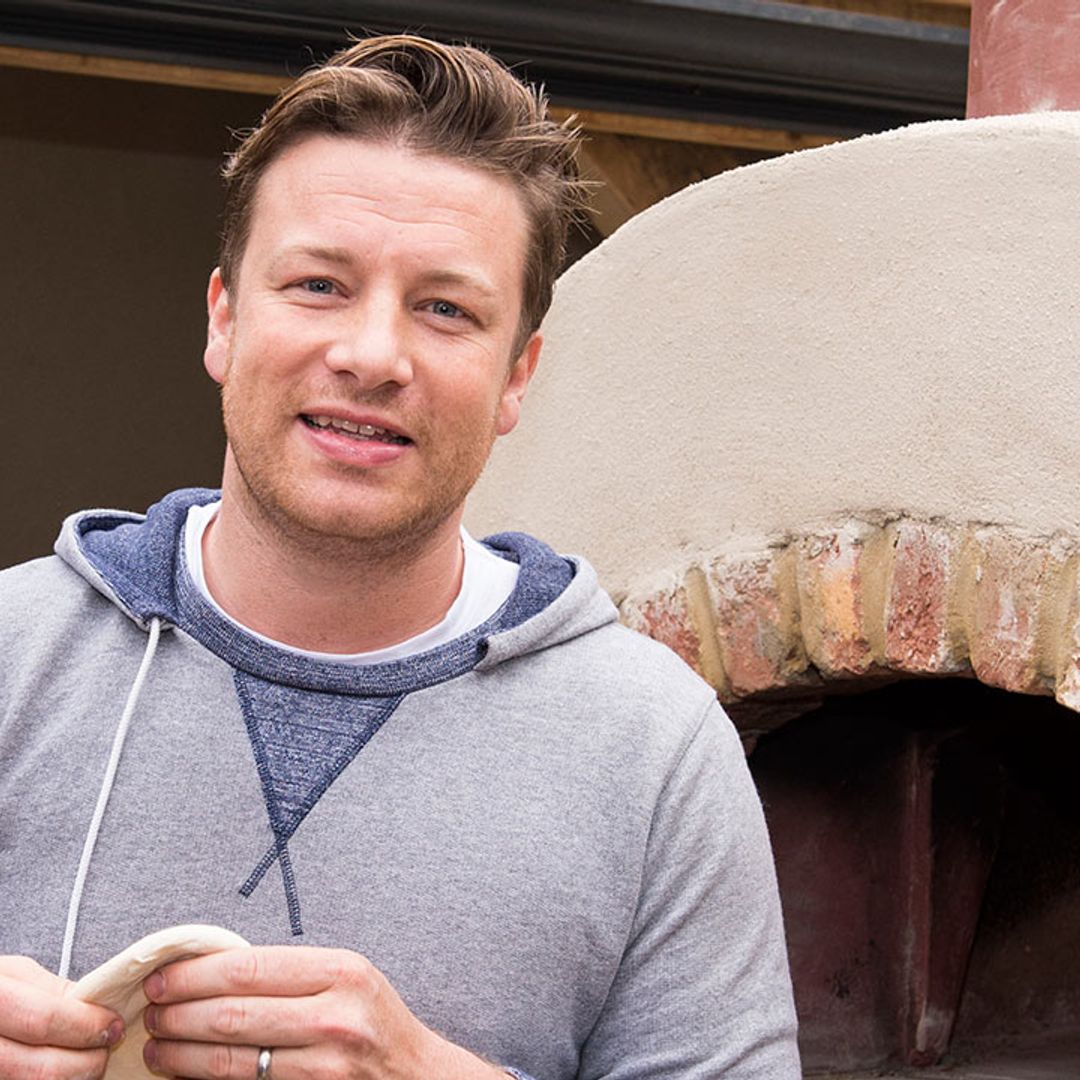 Jamie Oliver makes speedy pizza with just three ingredients for the base