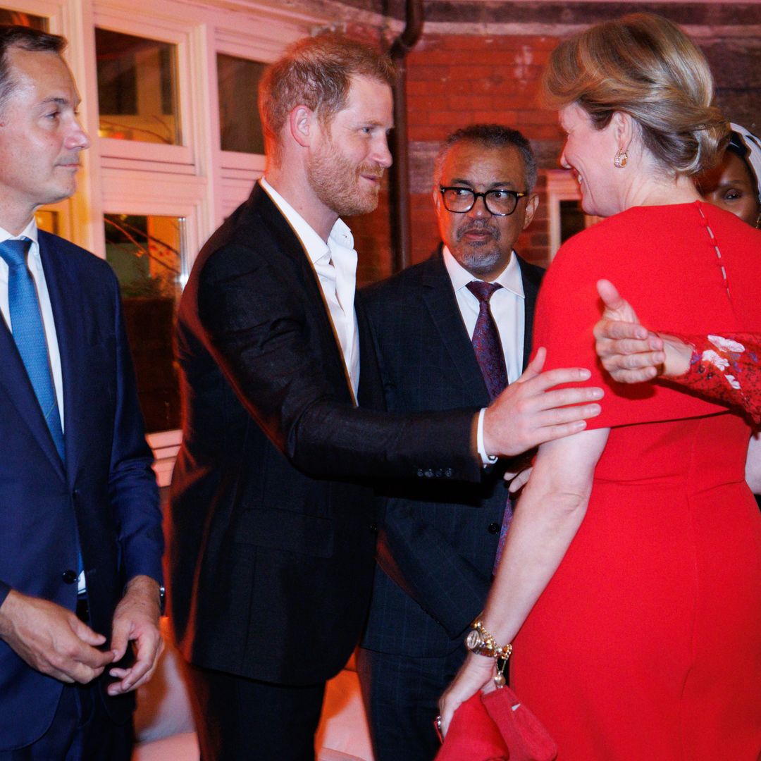 Prince Harry joined by European Queen as he arrives in New York