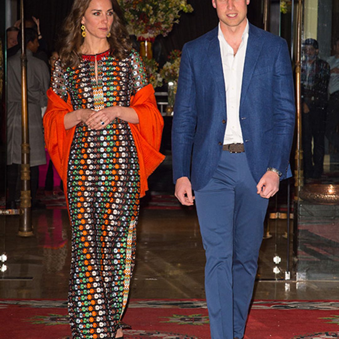 Kate goes casual for dinner with King of Bhutan