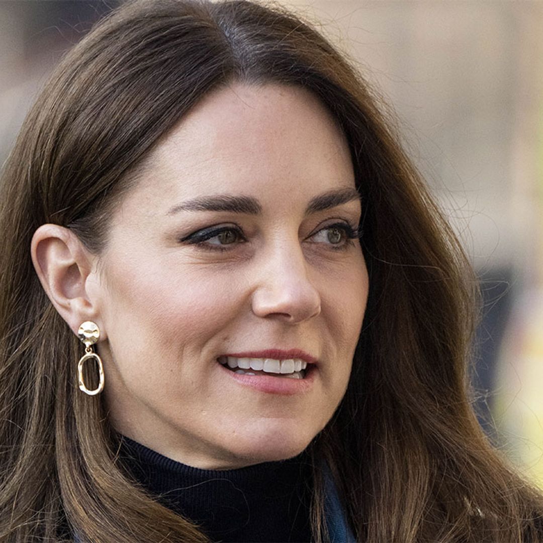 Kate Middleton sports vampy hair makeover and sensational £2 gold earrings