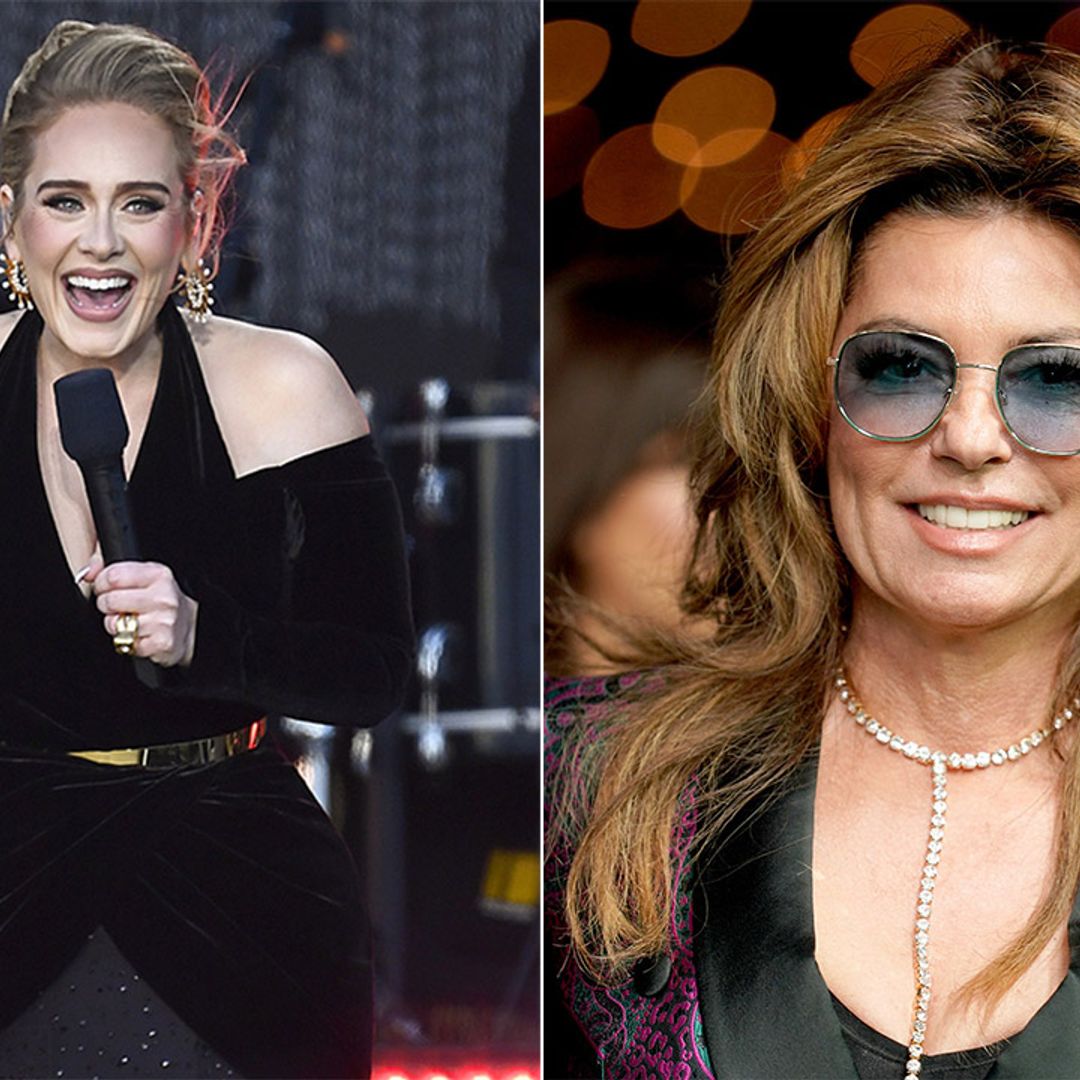 Shania Twain surprises Adele with shock appearance at latest show