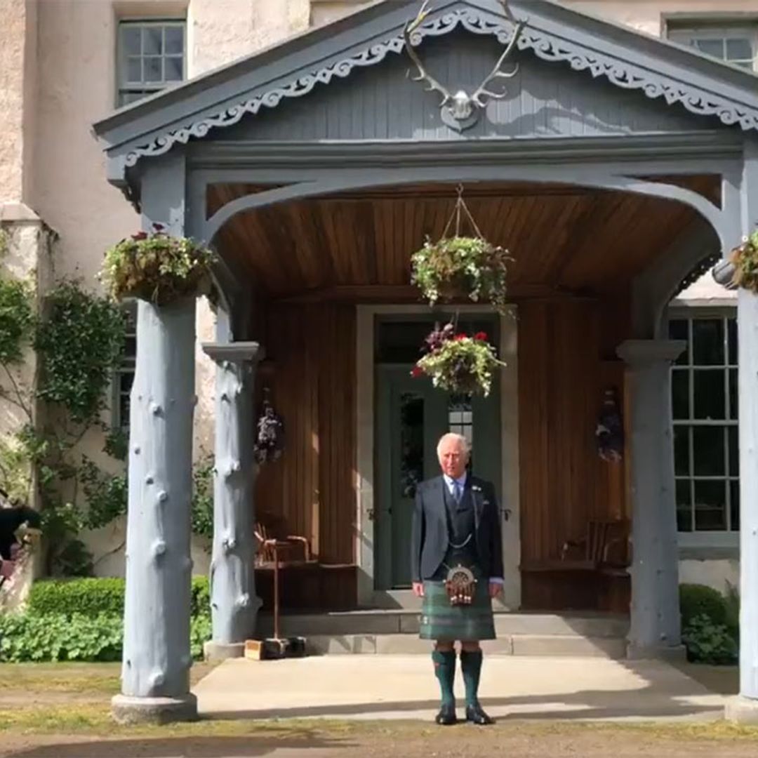 Prince Charles shares glimpse of grand home entrance at Birkhall with Camilla