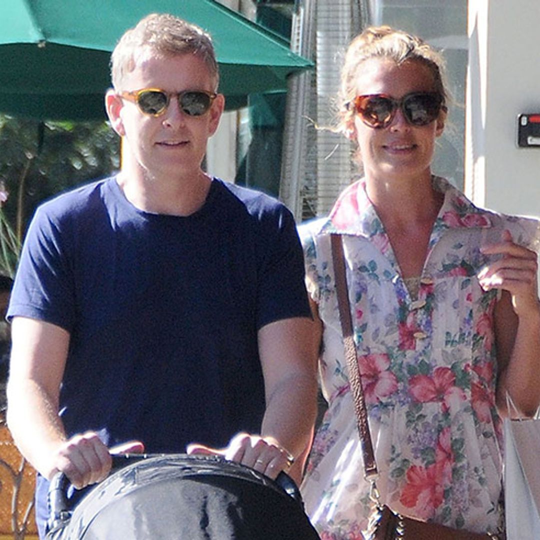 Cat Deeley and Patrick Kielty enjoy family day out with baby boy