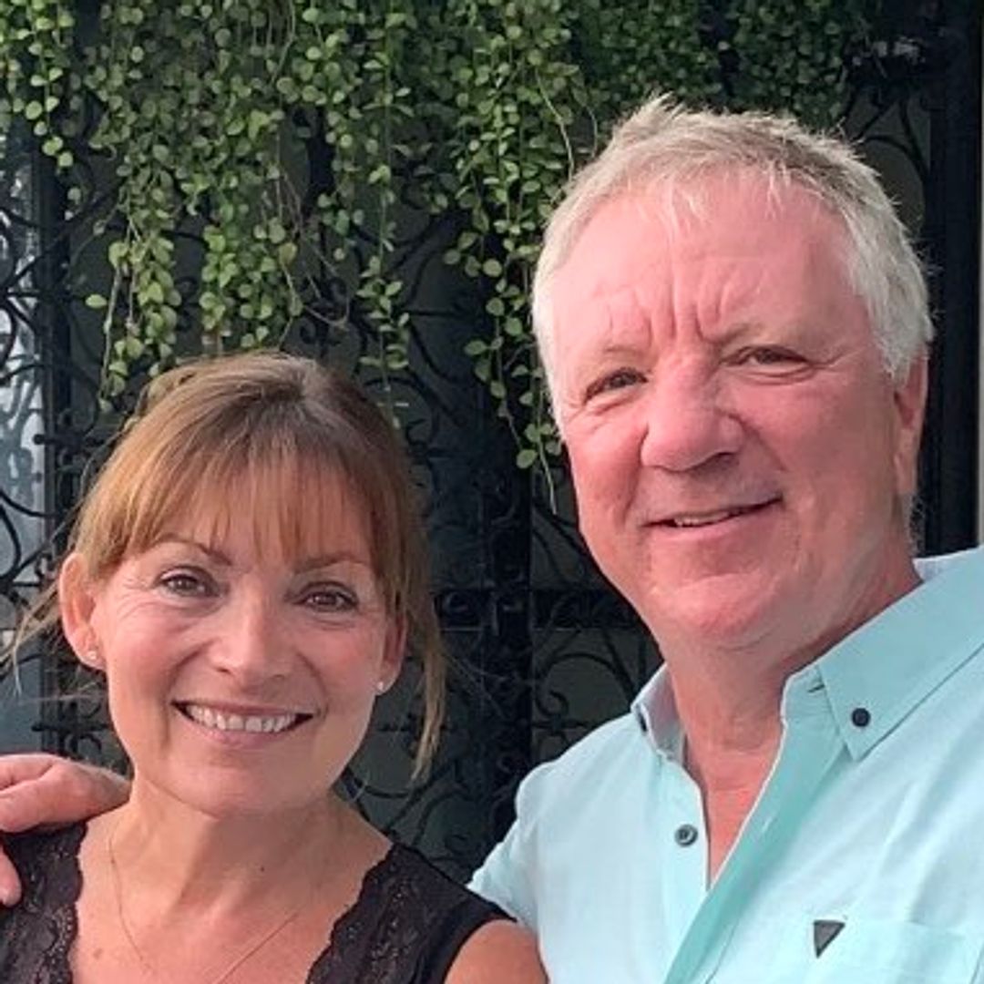 Lorraine Kelly shares wedding photo with rarely-seen husband Steve as they celebrate milestone