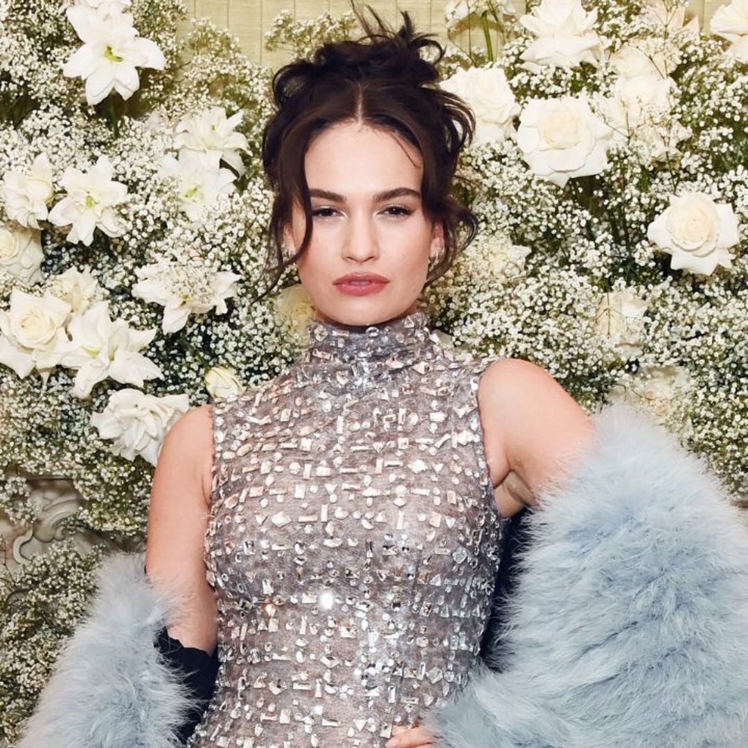 Get the look: Lily James’ “70’s disco” BAFTA hairstyle with Halley Brisker