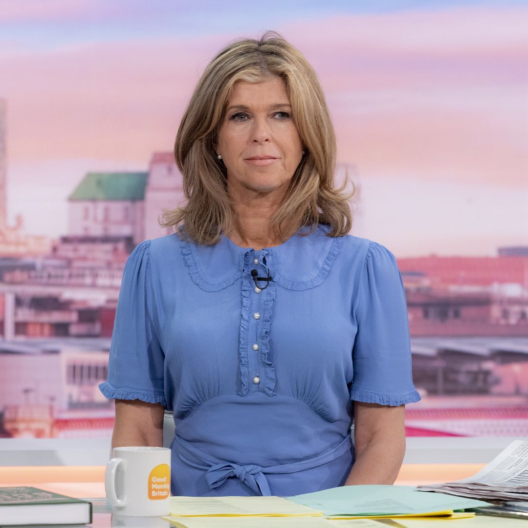 Kate Garraway shares daughter Darcey's heartbreaking final message to dad Derek as she returns to GMB after funeral