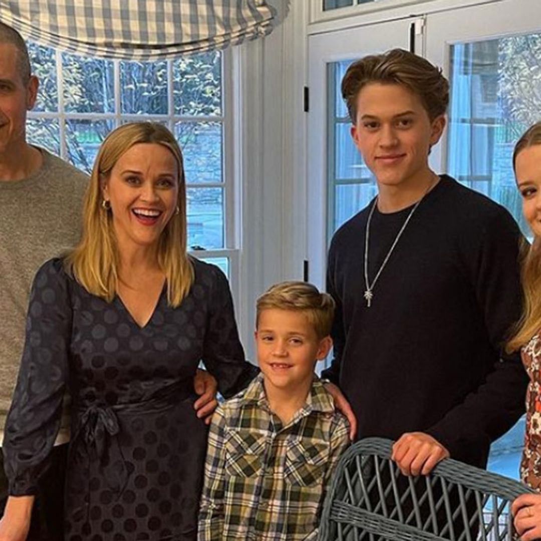 Reese Witherspoon's new family photo has fans doing a double-take