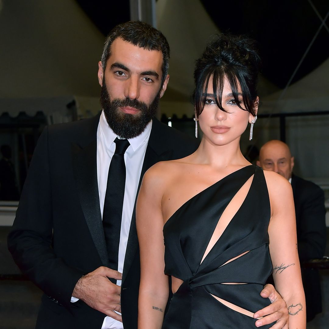 Dua Lipa makes red carpet debut with new beau Romain Gavras in sultry cut-out dress