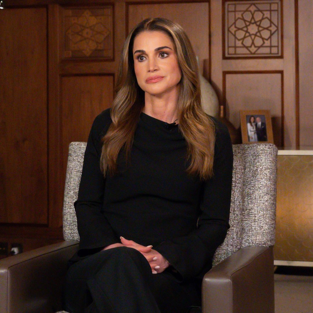 Queen Rania of Jordan makes surprise appearance to give impassioned interview on Israel-Gaza war