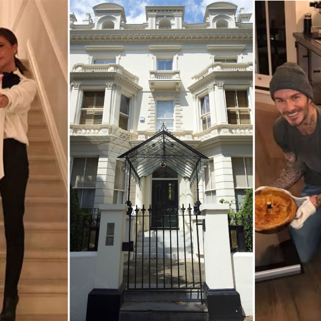 Victoria and David Beckham's £31m exclusive London townhouse has hidden ...