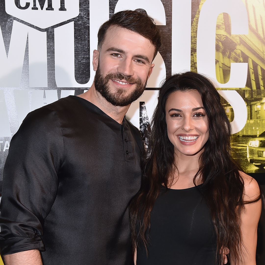 Singer-songwriter Sam Hunt (L) and Hannah Lee Fowler (R) attend the 2017 CMT Music Awards at the Music City Center on June 7, 2017 in Nashville, Tennessee