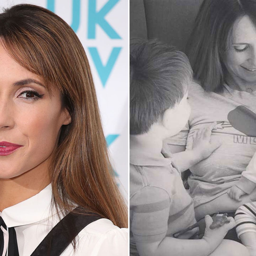 Alex Jones shares parenting struggle after leaving baby Kit at nursery for the first time