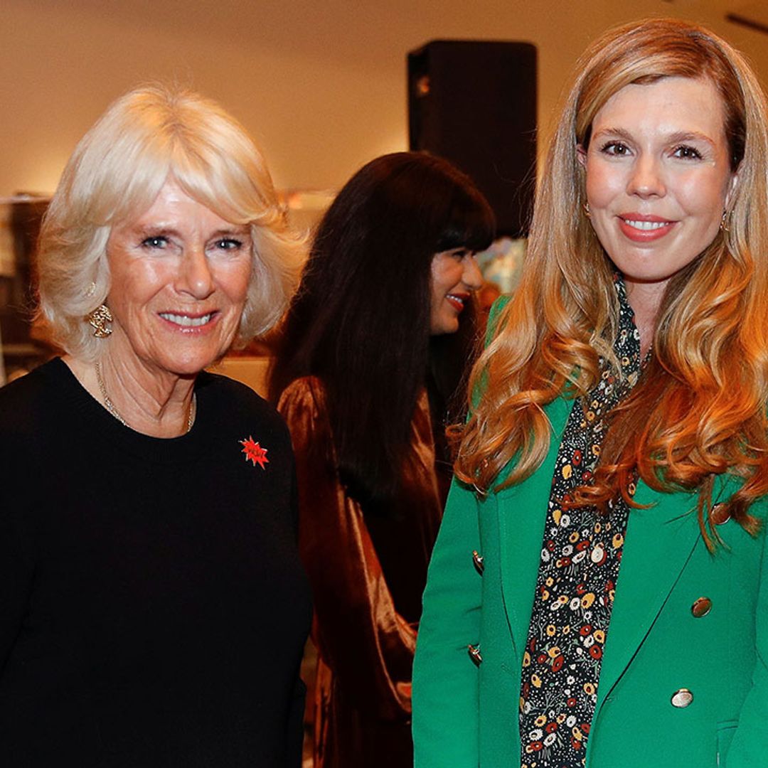 Duchess Camilla and Carrie Johnson's adorable exchange at Shameless! Festival revealed