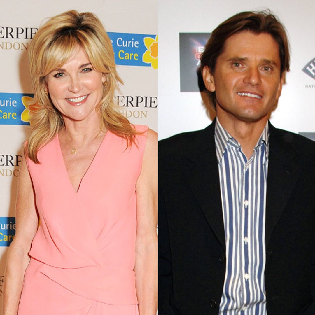 Anthea Turner goes on a date with Dragon's Den star Richard Farleigh