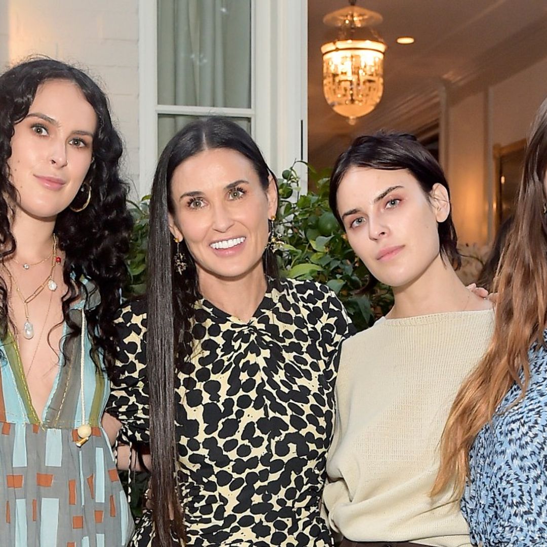 Demi Moore shares heartfelt family photograph with all three daughters