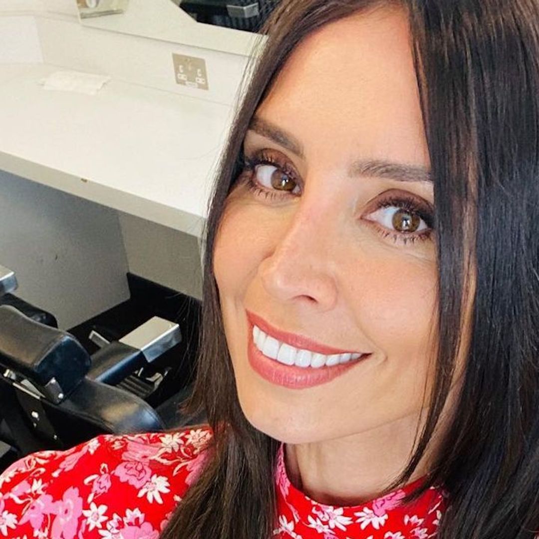 Christine Lampard shows off her maternity style in the most adorable jumper