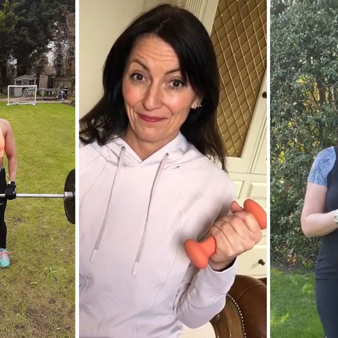 7 celebs over 50 smashing their fitness goals in lockdown