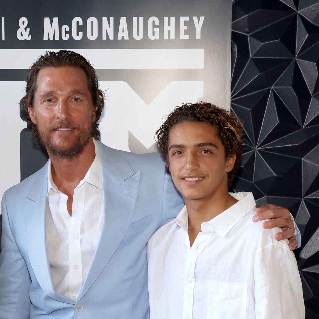 Matthew McConaughey's son, 15, shares emotional tribute to famous dad after major milestone