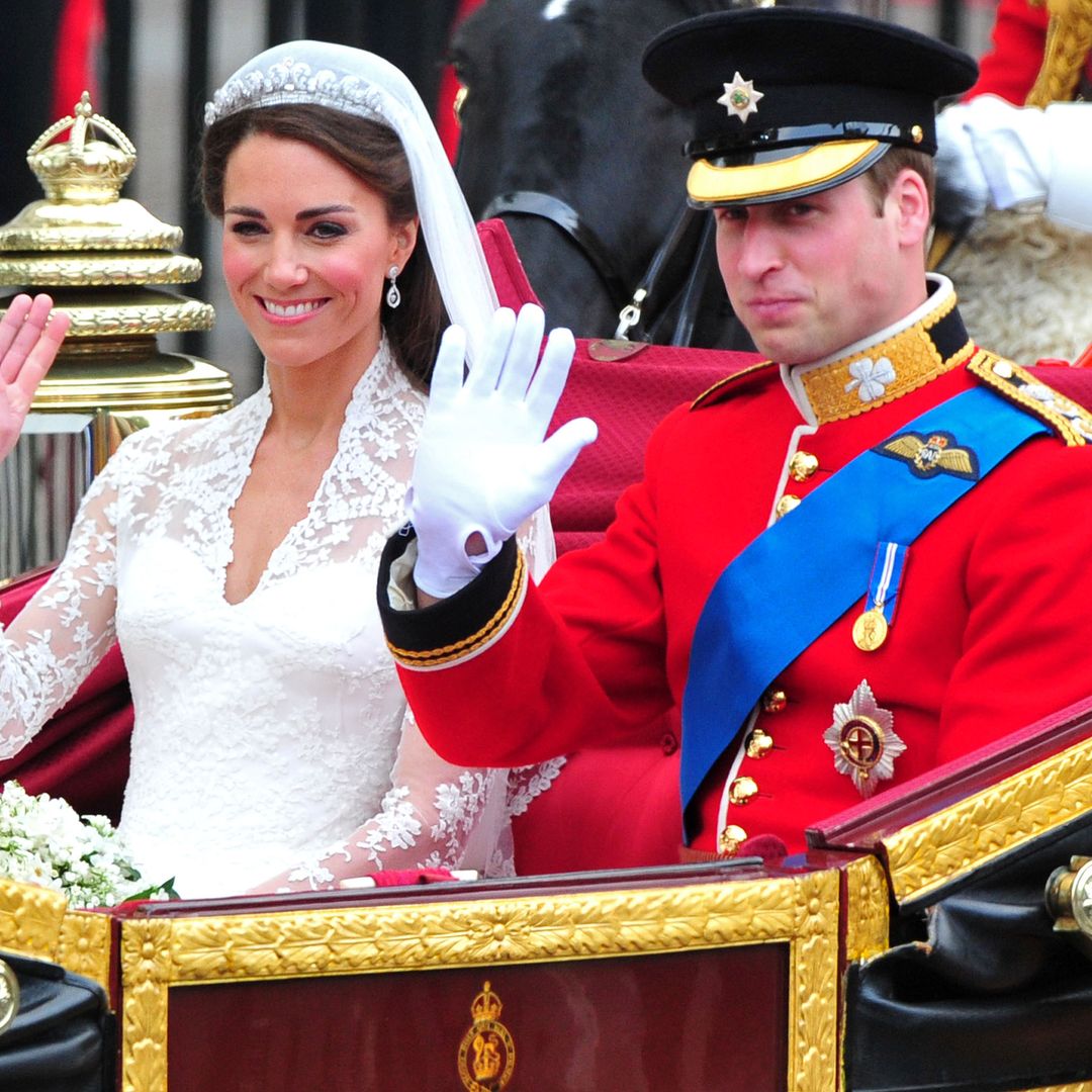 Prince William's rarely-pictured third wedding outfit following 'gloomy' appearance in red suit