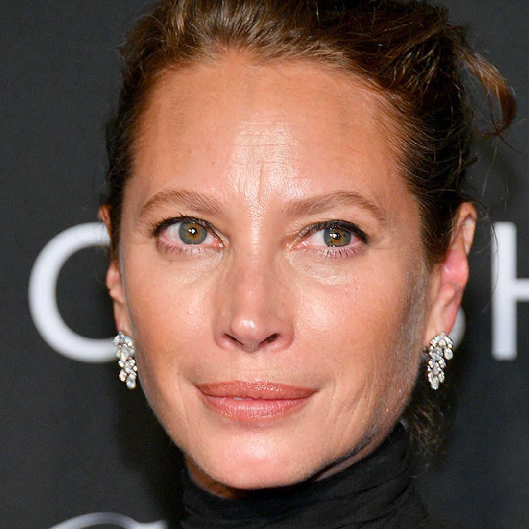 Christy Turlington looks emotional following huge challenge with daughter Grace