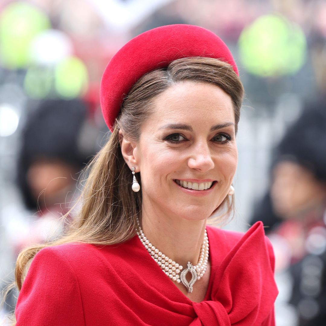 Princess Kate wows in flirty hemmed dress - and pearls she wore to late Queen's funeral