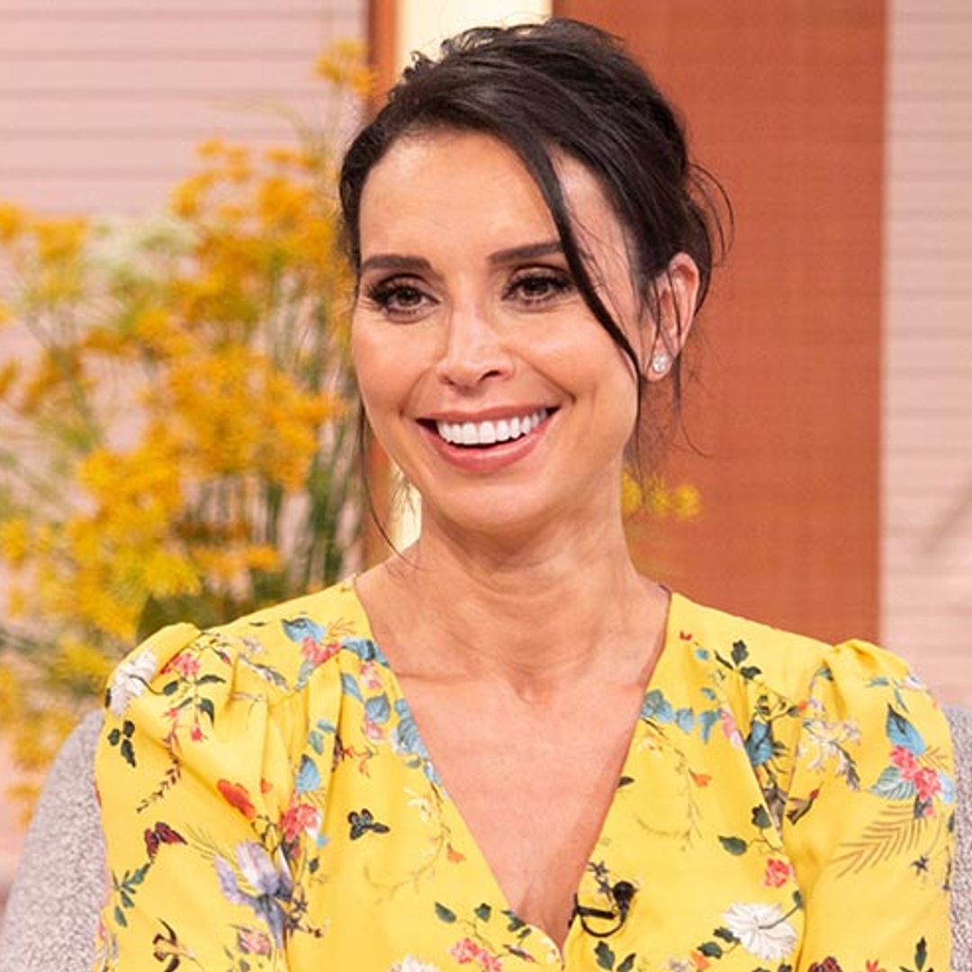 Oh Christine Lampard! We need your £40 polka dot dress in our lives right now