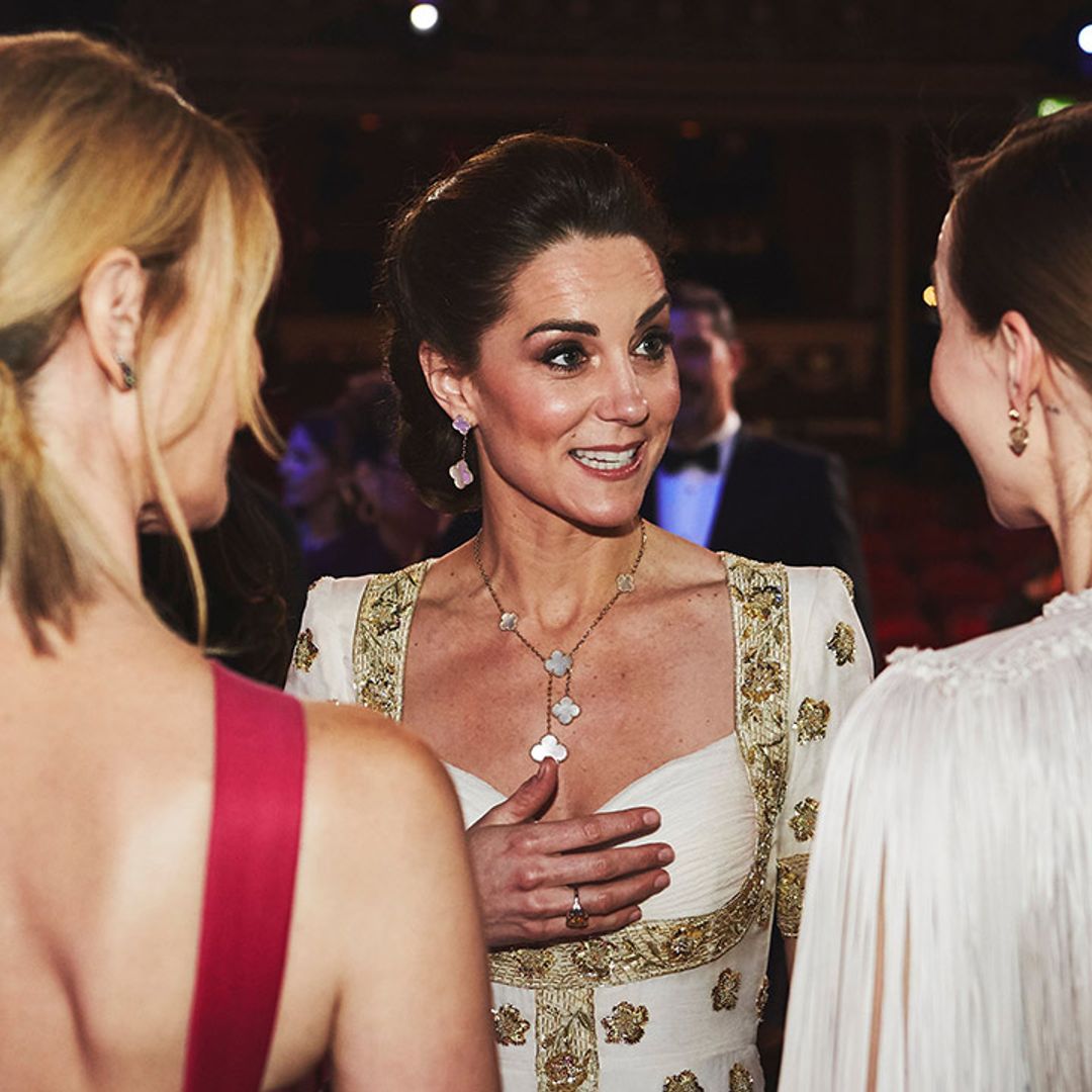 Kate Middleton makes a candid confession backstage at the BAFTAs