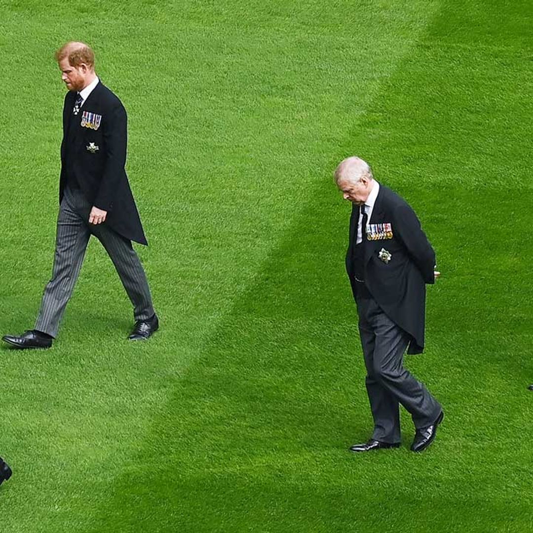 All the times Prince Harry interacted with the royal family following Queen's death - best photos