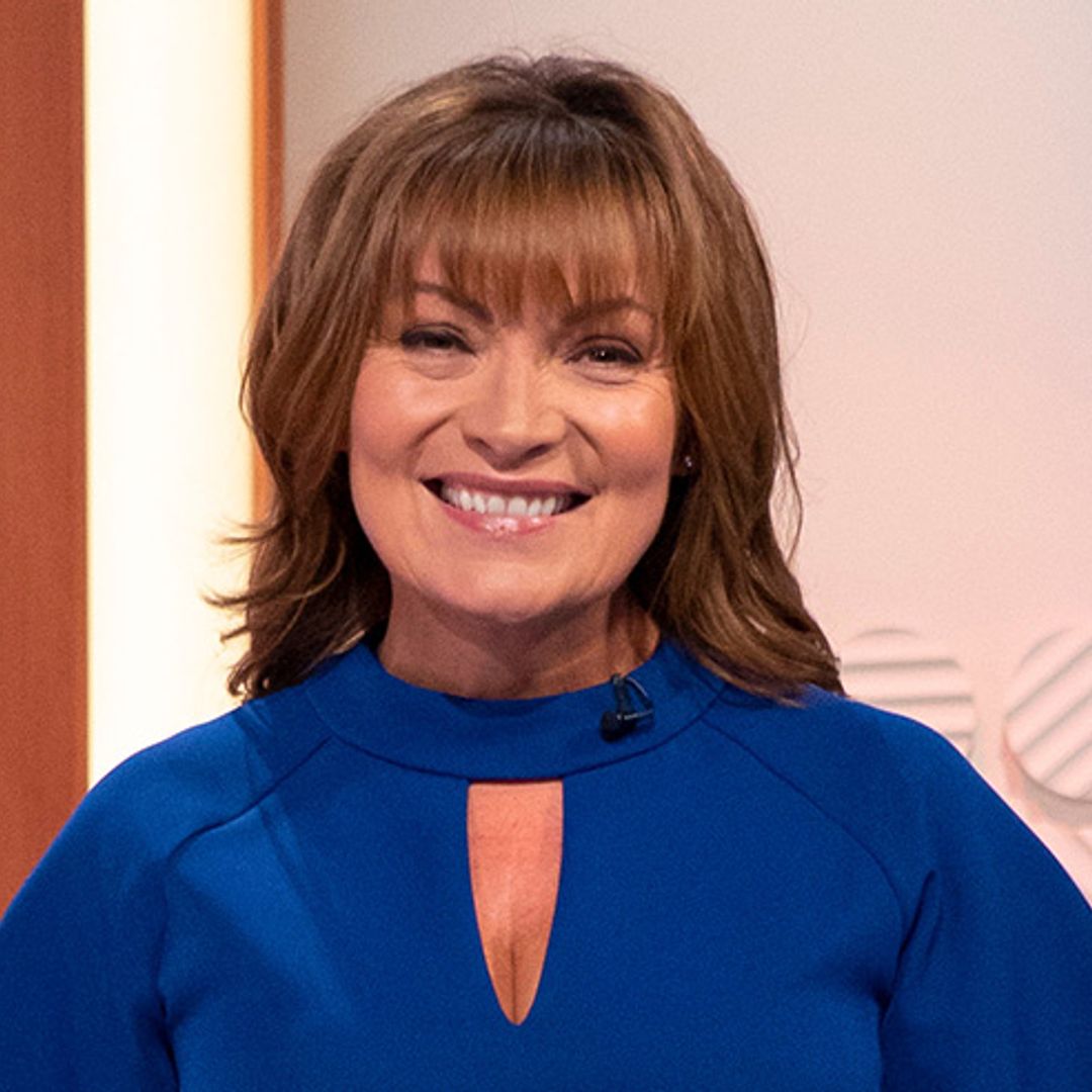 Lorraine Kelly just wore the blue leopard print dress you didn't know you needed