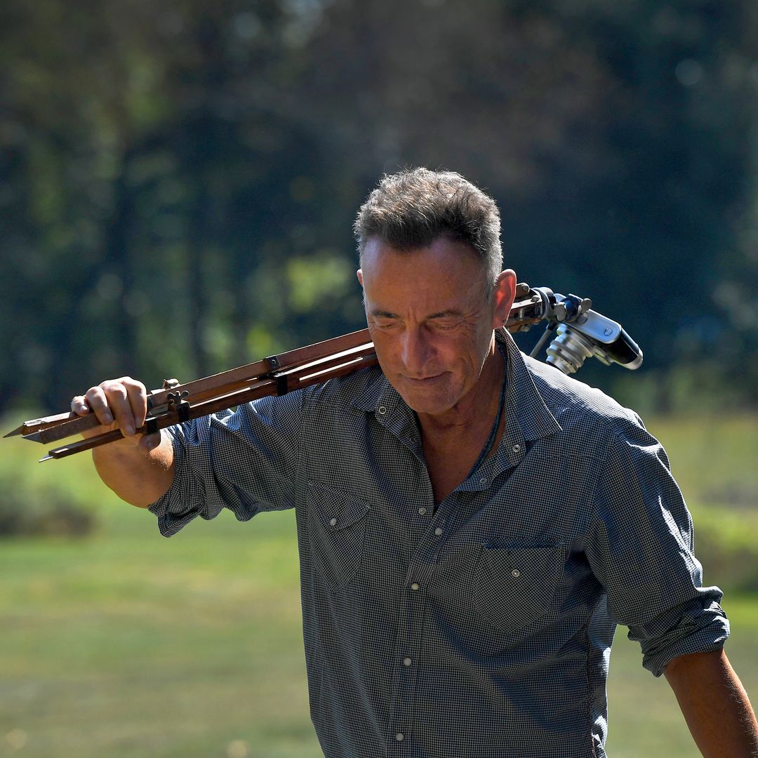 Bruce Springsteen at his home in Colts Neck, New Jersey on September 26, 2019. Springsteen has (with Thom Zimny) co-directed, "Western Stars," a documentary/concert film which will be released later in October. Springsteen talked about his new venture as a filmmaker at his home in New Jersey