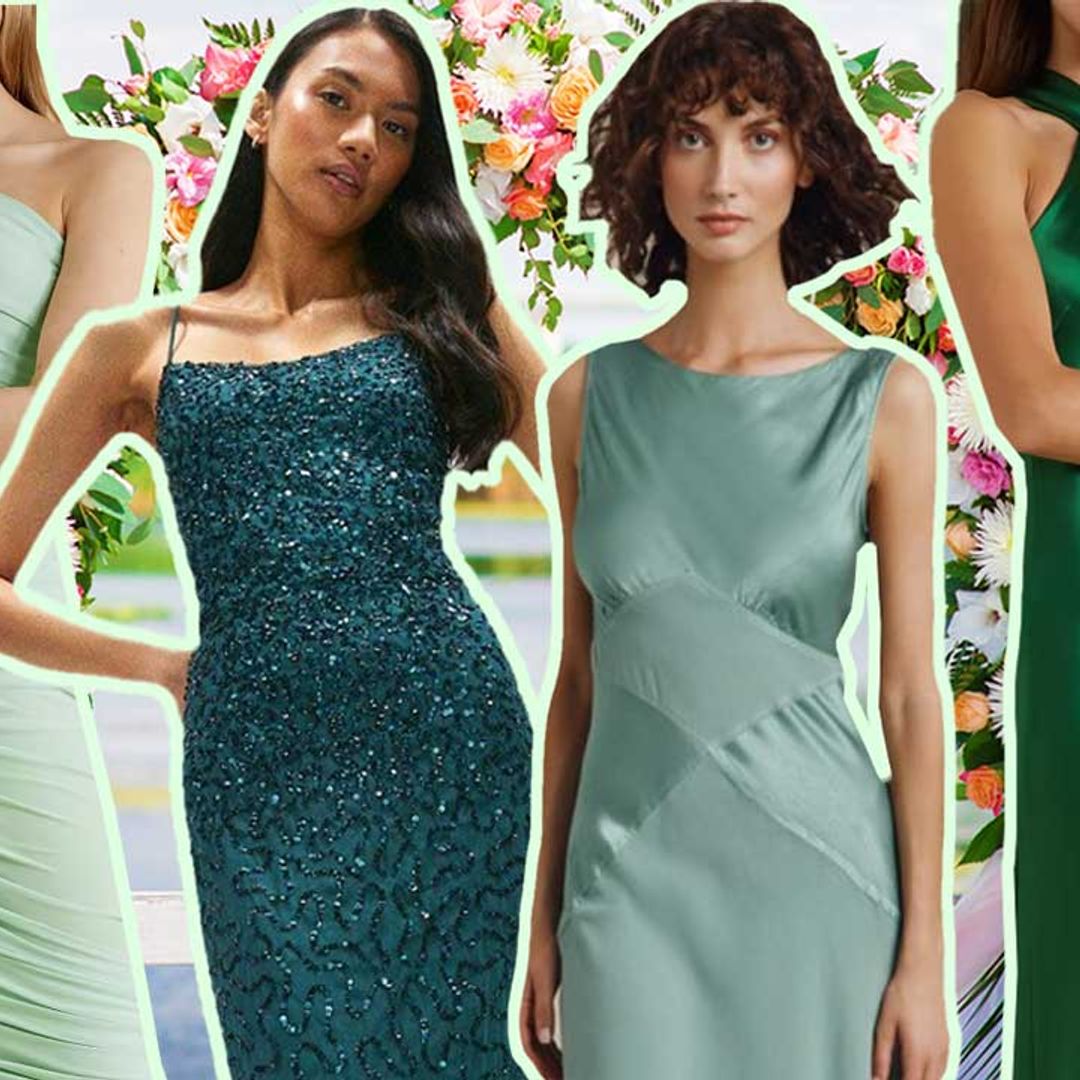 15 best green bridesmaid dresses for every wedding season: From sage to floral