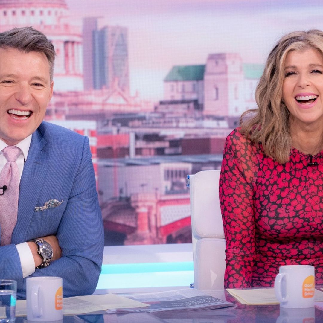 GMB stars Kate Garraway and Ben Shephard get the giggles at guest's surprising insult 