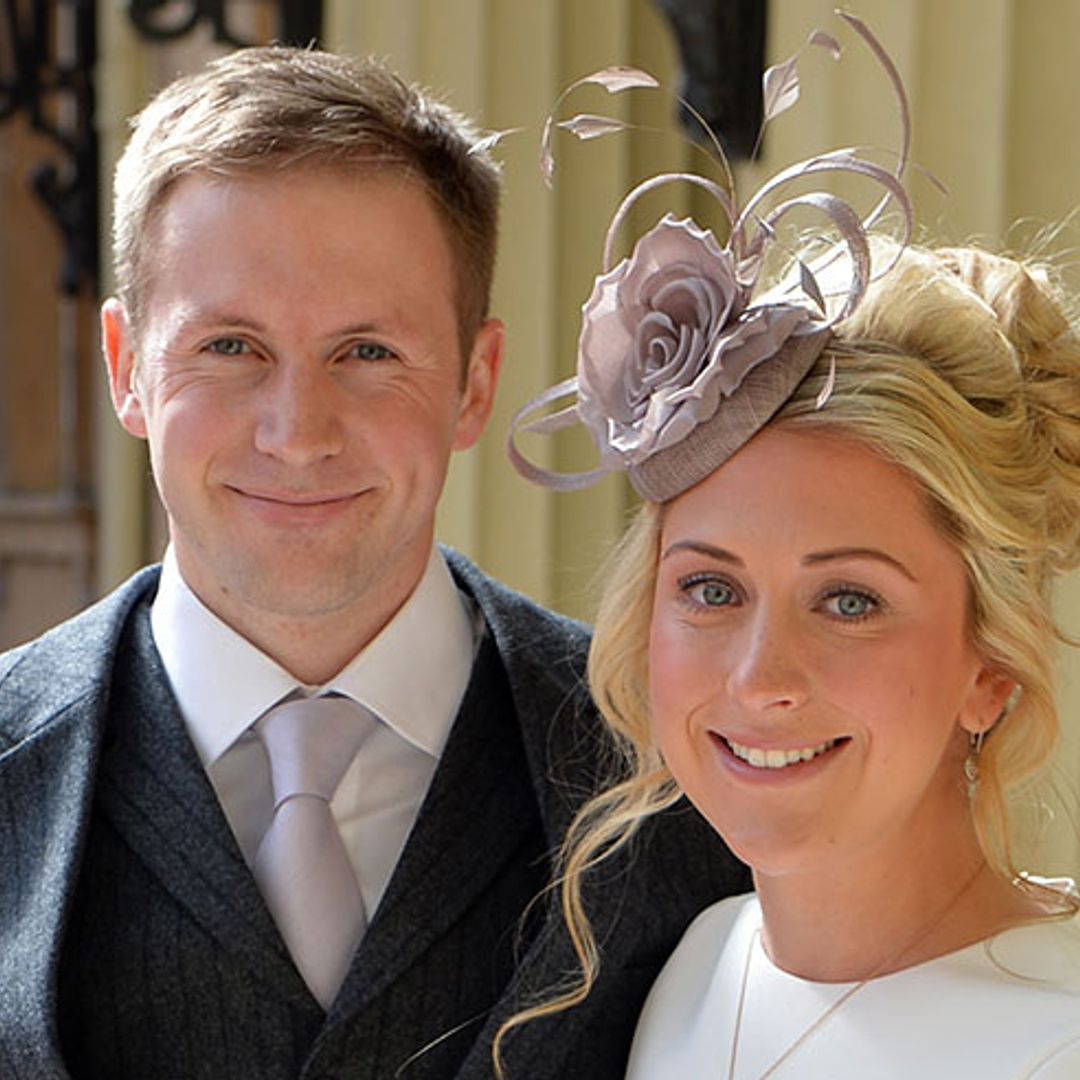 Laura Kenny and husband Jason receive CBE accolades at Buckingham Palace