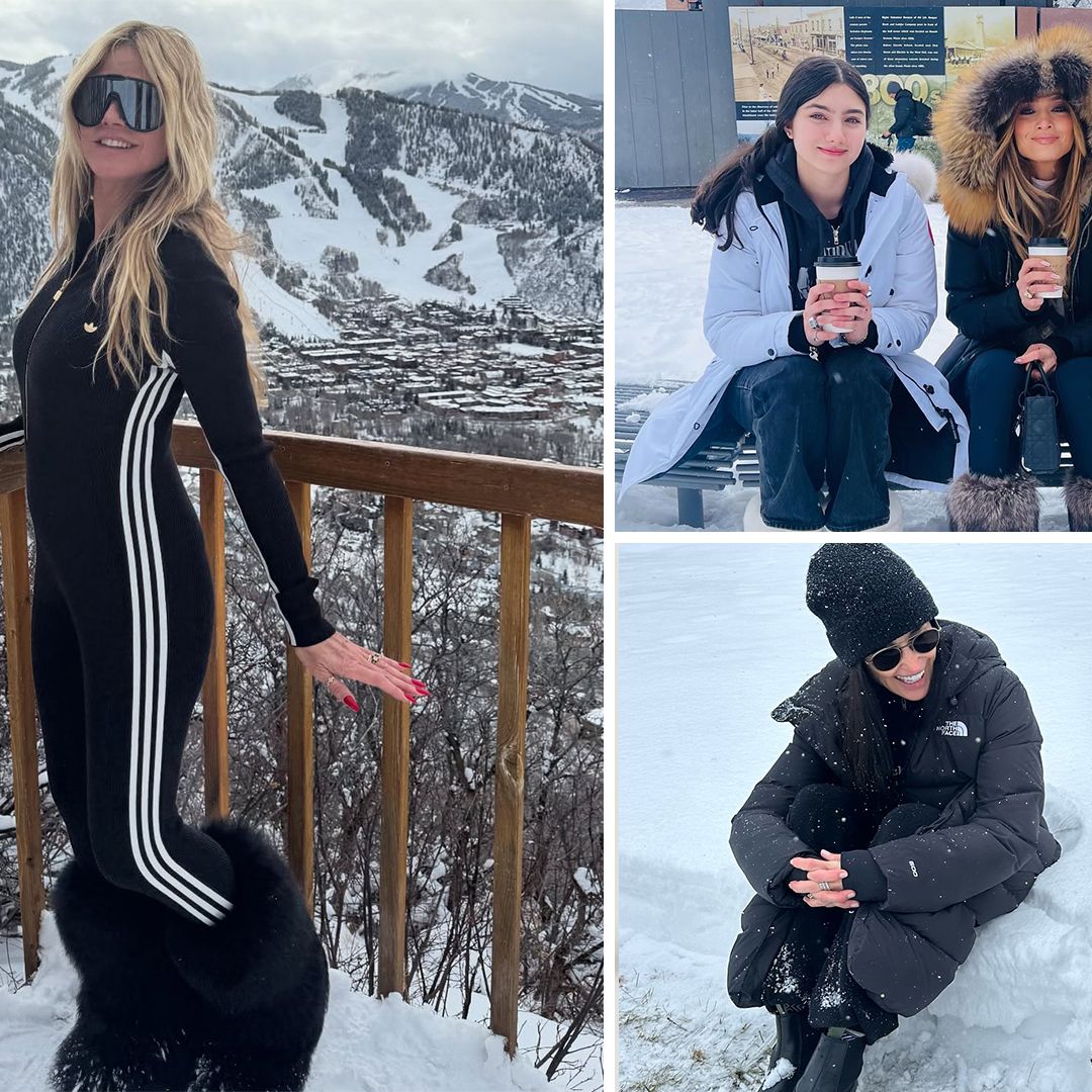 A-listers hitting the slopes this festive season