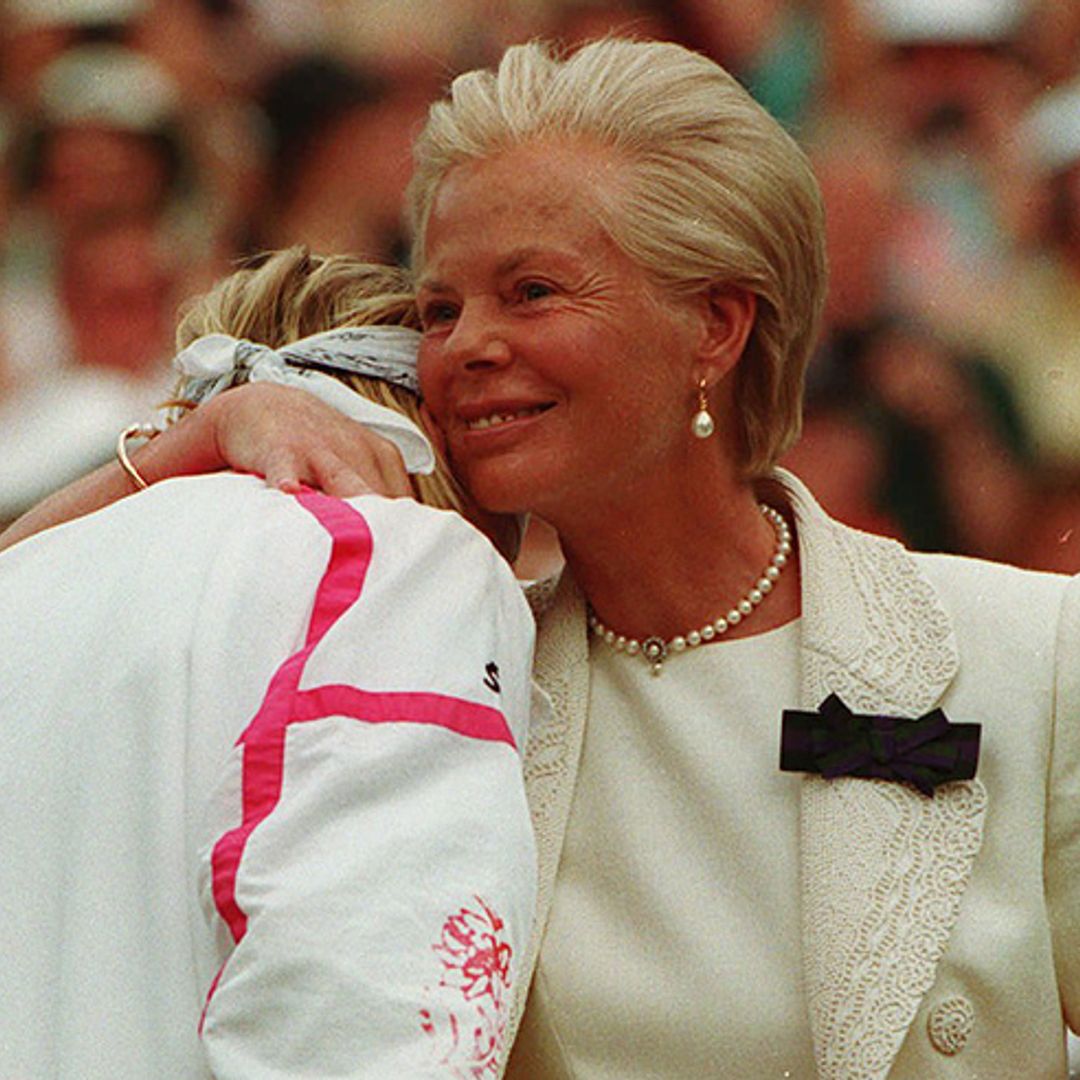 The Duchess of Kent explains heartbreaking hug with Jana Novotna