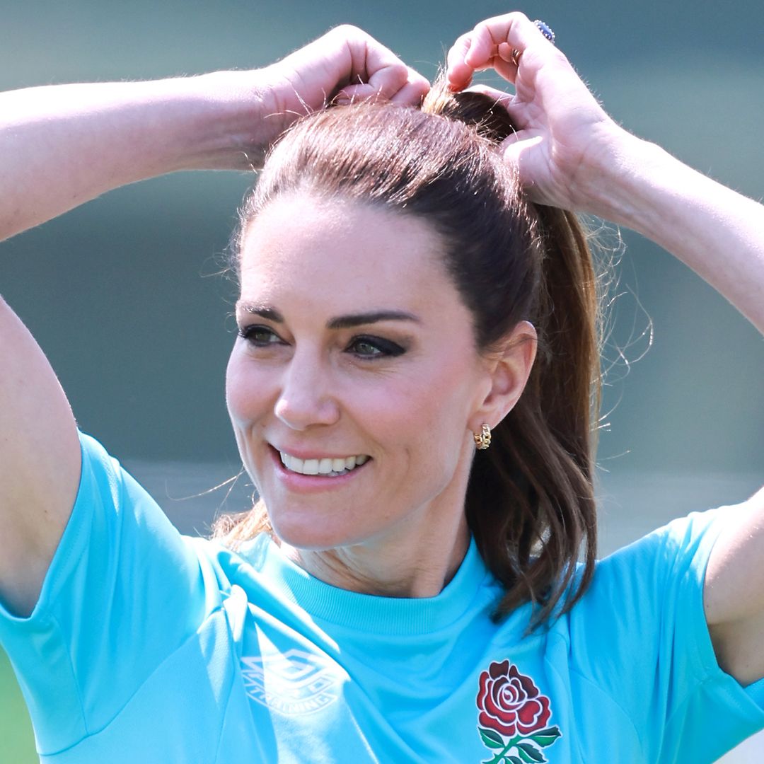 Princess Kate has a Sporty Spice moment in slim-fit joggers you need to see