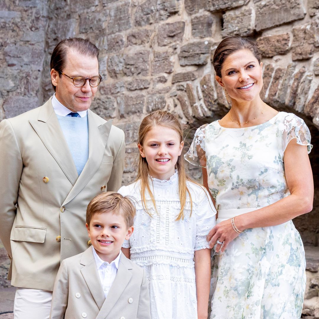 Crown Princess Victoria shares ultra-rare photo of son Prince Oscar to mark special milestone