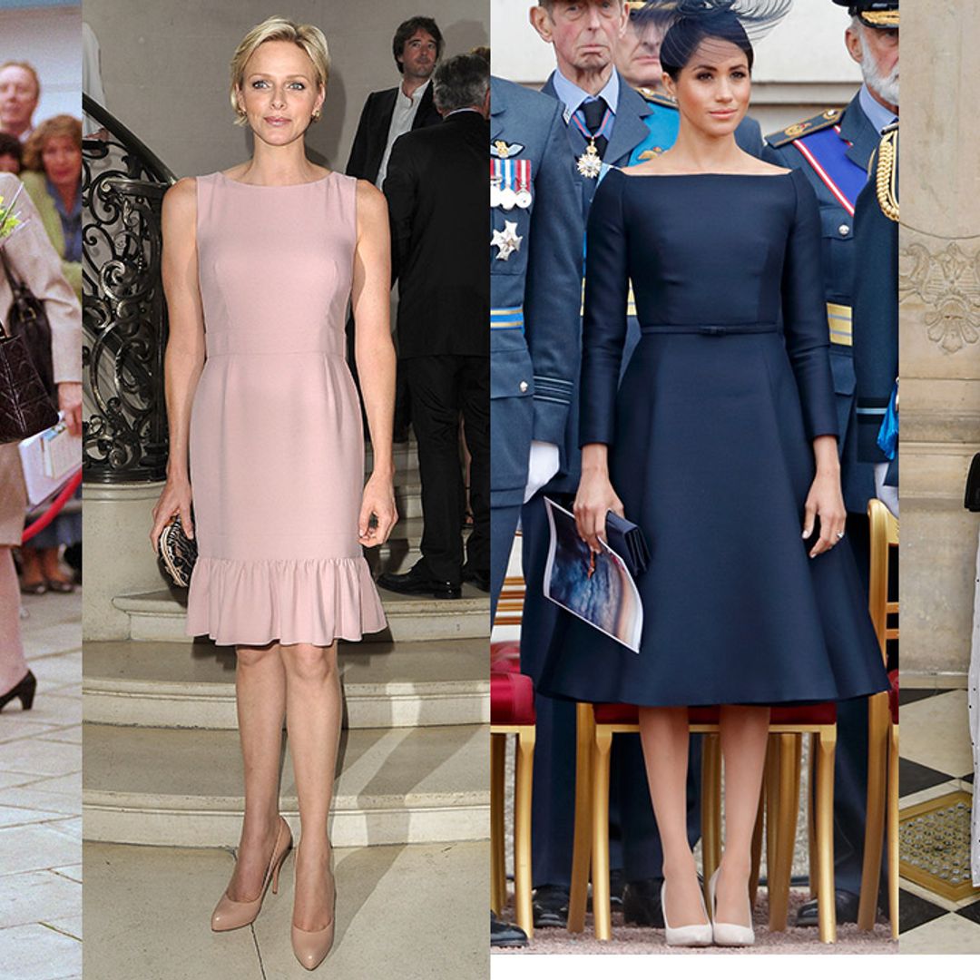 Royals wearing Christian Dior! From Princess Diana to Meghan Markle,  Princess Charlene & Lady Amelia Windsor